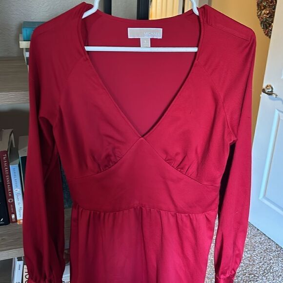 Michael Kors red mini dress, size S. - Picture 3 of 6